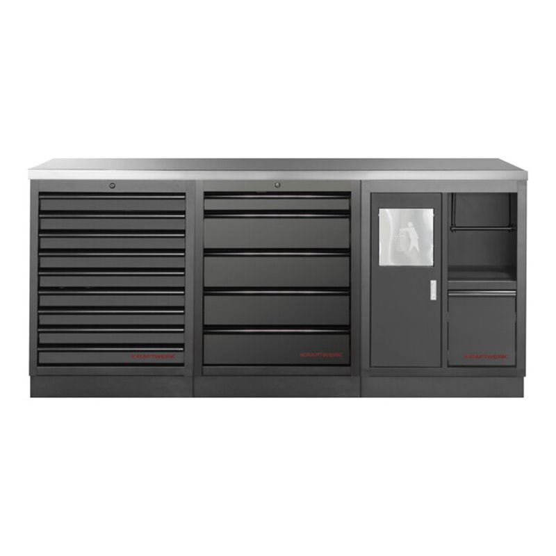 Kraftwerk MOBILIO BLK 3er Kombi, Edelstahl 430