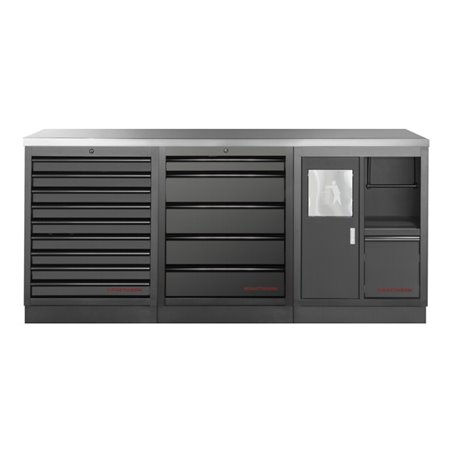 Kraftwerk MOBILIO BLK 3er Kombi, Edelstahl 430