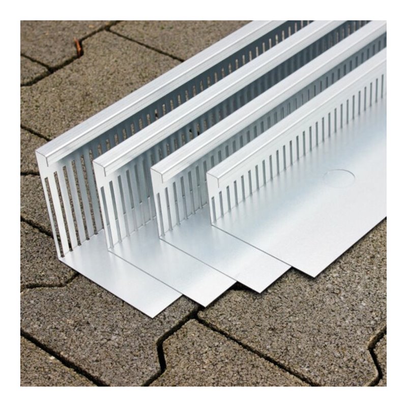 Kantfuchs24 Kiesfangleiste MAGNELIS Stahl (0,75mm) 100mm x 2,5m