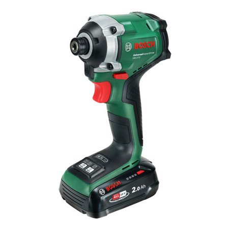 Bosch Schlagschrauber UID 18V-210, 1 x Akku PBA 18V 2.0Ah, Handwerkerkoffer
