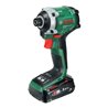 Bosch Schlagschrauber UID 18V-210, 1 x Akku PBA 18V 2.0Ah, Handwerkerkoffer