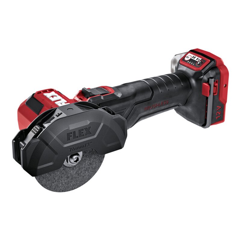 FLEX Akku Mini-Winkelschleifer 12 V LBE 76 12-EC C