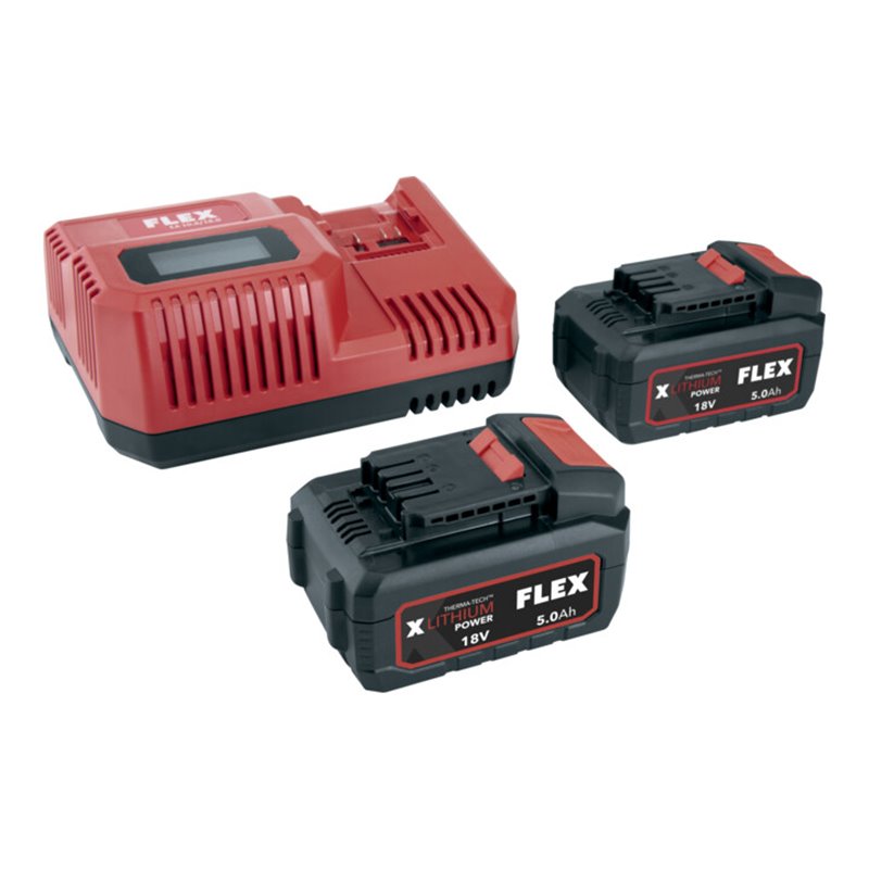 FLEX Akku-Schnellladegerät-Set Power 55 R P-Set 55 R