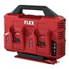 FLEX Doppel Schnellladegerät 12/18 V CA SP 2x 12/18