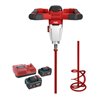 Flex Akku 2-Gang-Rührer MXE 18.0-EC/5.0 Set + HP2 120 mit 3-Stufen Drehzahlschalter 18,0 V