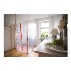 Master Staubschutzwand Heylo HEYWALL Basis-Paket, 4 Systemstangen (bis 3,60 m Höhe)