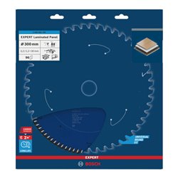 Bosch EXPERT Laminated Panel Kreissägeblatt, 300x30 mm, Z96