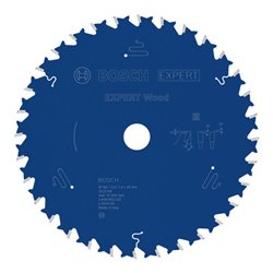 Bosch EXPERT Wood Kreissägeblatt, 185x2,4x20 mm, Z32