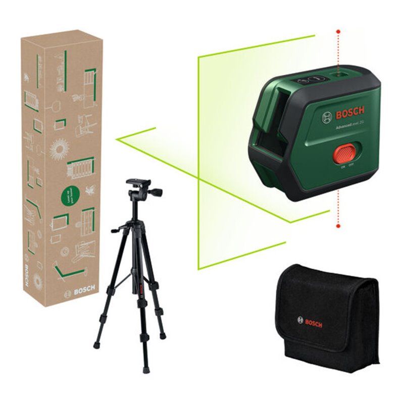 Bosch Kreuzlinien-Laser AdvancedLevel 2G Set