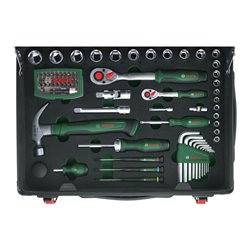 Bosch Handwerkzeuge Rollwerkzeugkoffer-Set 119-teilig