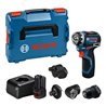 Bosch Schrauber GSR 12V-32 FC, 2x GBA 12V 2.0Ah, diverse Aufsätze, L-BOXX