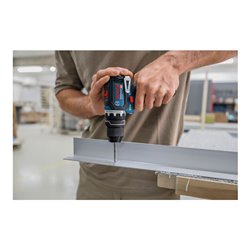 Bosch Schrauber GSR 12V-32 FC, 2x GBA 12V 2.0Ah, Aufs., Zusatzhandg., Tiefenan.,L-BOXX
