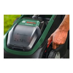 Bosch Akku-Rasenmäher ROTAK18V2-43, 2x Akku PBA 18V 4.0Ah