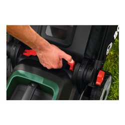 Bosch Akku-Rasenmäher ROTAK18V2-43, 2x Akku PBA 18V 4.0Ah