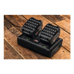 Bosch Akku-Rasenmäher ROTAK18V2-43, 2x Akku PBA 18V 4.0Ah