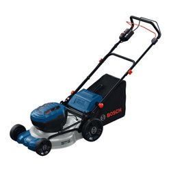 Bosch Akku-Rasenmäher GRA18V2-46SP, 2x EXBA18V-55