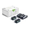 Festool Energie-Set SYS 18V 2xHP5,0 TCL6DUO