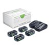Festool Energie-Set SYS 18V 4xTBX4/TCL6DUO