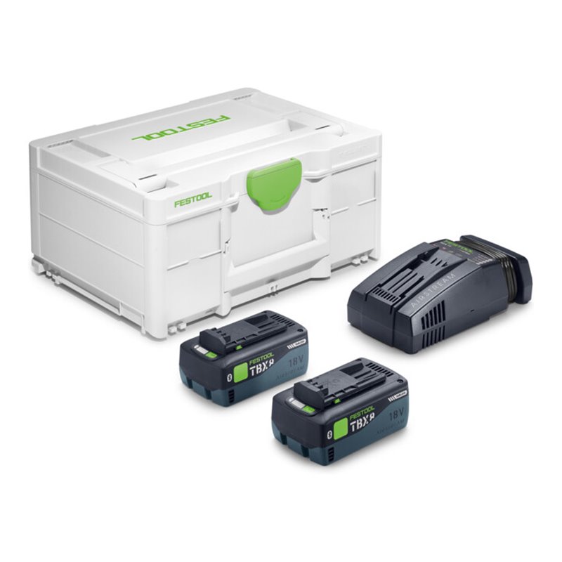 Festool Energie-Set SYS 18V 2xTBX8/SCA16