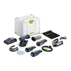 Festool Akku-Exzenterschleifer ETSC 125 3,0 I-Set