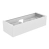 Keuco Waschtischunterschrank Edition 11 140x35x53,5cm, m LED, Lac m, G anthr. kl