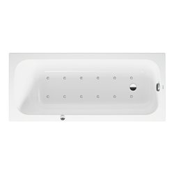 Duravit Whirlwanne Qatego 160x70cm, Air-Sys, EB-Version, 1 RS, we.