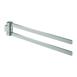 Grohe Handtuchhalter Selection 44,1cm, 2-armig, schwenkbar, supersteel