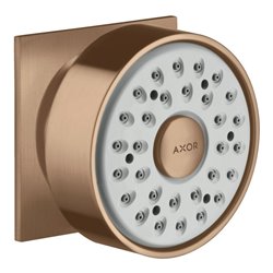 hansgrohe Seitenbrause Axor eck Ros., schwenkb., 1j, brush. red gold