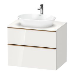 Duravit Waschtischunterschrank D-Neo 80x55cm, b geb/w g, 2 SBK, 1 A, 1 Pl