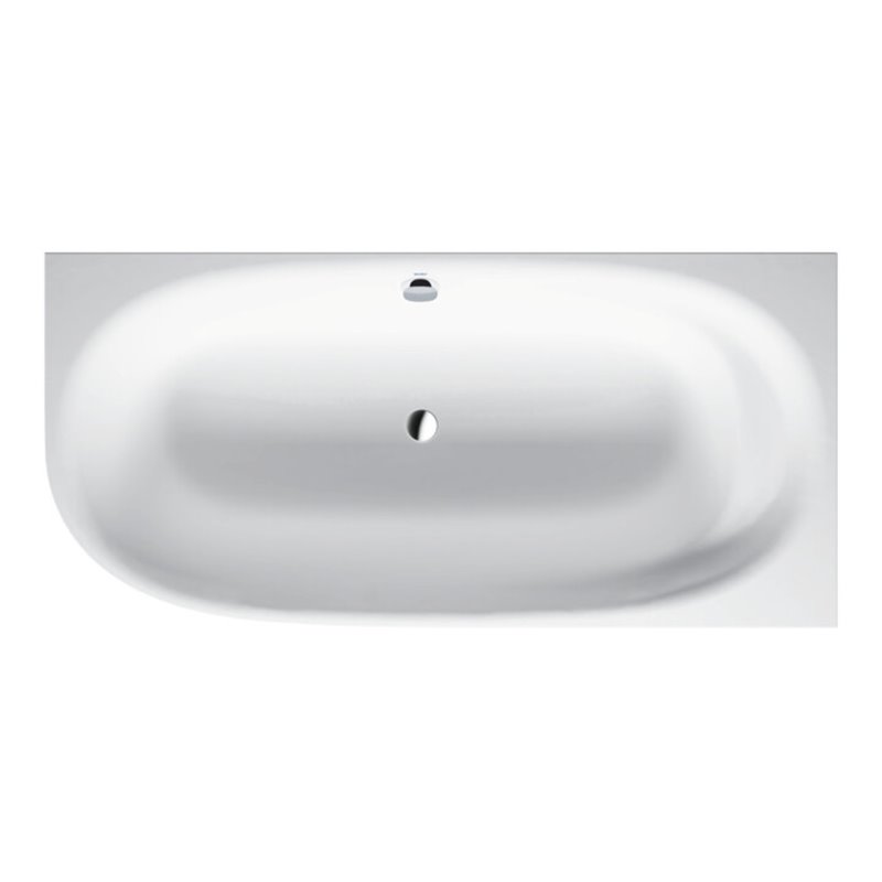 Duravit Badewanne Cape Cod 190x90x48,5cm, Eck re, 1 RS, weiß