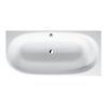 Duravit Badewanne Cape Cod 190x90x48,5cm, Eck re, 1 RS, weiß