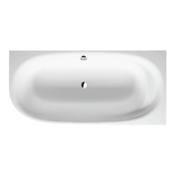 Duravit Badewanne Cape Cod 190x90x48,5cm, Eck re, 1 RS, weiß