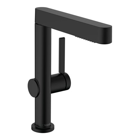 hansgrohe Waschtisch-Einhebelmischer 230 Finoris m Ausz-br 2jet, Pus-Op-Abl, sw ma