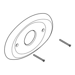 Grohe Rosette 08367 oval L:230 B:157 für Grohmix chrom
