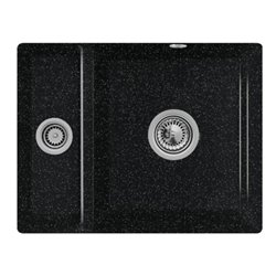 V&B Unterbauspüle Subway 60 XU m Abl.garn, Exzenter, Chrom CeramicPlus