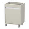 Duravit Rollcontainer Ketho 50x36x67cm, Tür links, Taupe