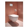 Duravit Wand-WC, Tiefspüler D-Code 37x57cm, 4,5 l, riml, w, o vorm. Scharn.