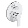 Duravit Fertigset UP-Brause-Einhebelmischer D-Code Keramikmisch., rd, mit Umstellung, chrom