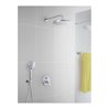 Duravit Fertigset UP-Brause-Einhebelmischer D-Code Keramikmisch., rd, mit Umstellung, chrom
