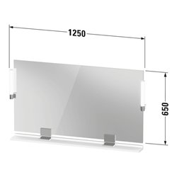 Duravit LED-Spiegel 9 W Sivida 125x65x3,6mm, E Ma., Leu., au, stl, G sw