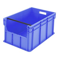 Bito Eurostapelbehälter BN / BN6434mT L600xB400xH315 mm, blau mit Tragestange