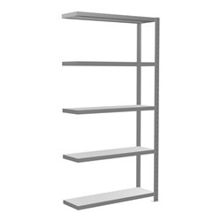 Schulte Anbauregal Steckregal MULTIplus250 2000 x 1000 x 300 mm 5 Fachböden Kreuzstrebe verzinkt