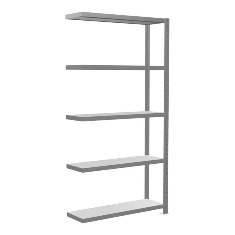 Schulte Anbauregal Steckregal MULTIplus250 2000 x 1000 x 300 mm 5 Fachböden Kreuzstrebe verzinkt