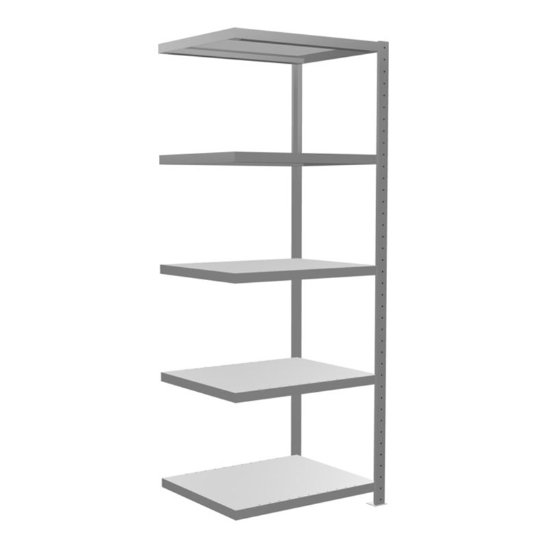 Schulte Anbauregal Steckregal MULTIplus250 2000 x 750 x 600 mm 5 Fachböden Kreuzstrebe verzinkt