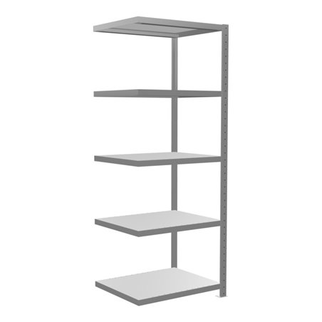 Schulte Anbauregal Steckregal MULTIplus250 2000 x 750 x 600 mm 5 Fachböden Kreuzstrebe verzinkt