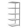 Schulte Anbauregal Steckregal MULTIplus250 2000 x 750 x 600 mm 5 Fachböden Kreuzstrebe verzinkt