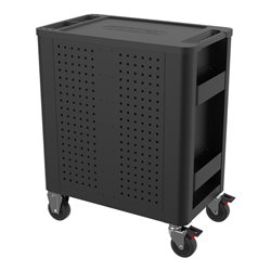 KS Tools PERFORMANCEplus P15 SCHWARZ/ROT Werkstattwagen mit 8 Schubladen