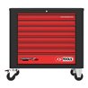 KS Tools PERFORMANCEplus P20 SCHWARZ/ROT Werkstattwagen mit 8 Schubladen