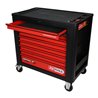 KS Tools PERFORMANCEplus P20 SCHWARZ/ROT Werkstattwagen mit 8 Schubladen
