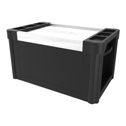 KS Tools PERFORMANCEplus P10TC SCHWARZ/ROT Werkstattwagenaufsatz mit 4 Schubladen